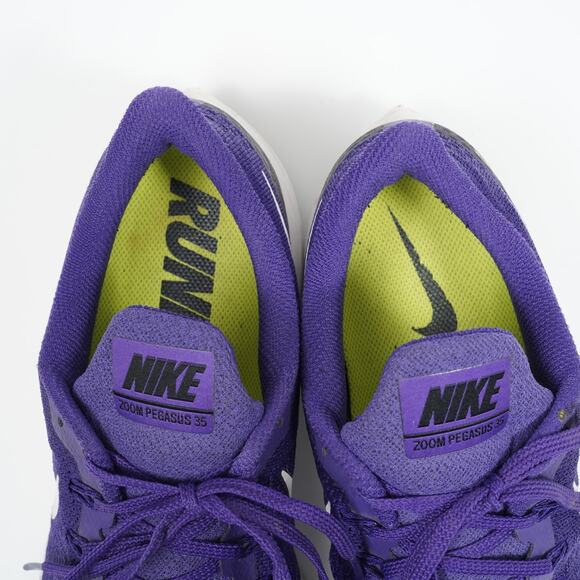 Nike Air Zoom Pegasus 35 Court Purple White Running Shoes Mens 11 - Picture 5 of 10